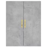 2 db betonszürke faliszekrény 69,5 x 34 x 90 cm