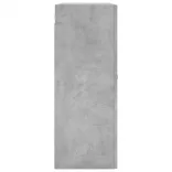 2 db betonszürke faliszekrény 69,5 x 34 x 90 cm