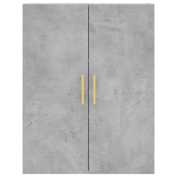 2 db betonszürke faliszekrény 69,5 x 34 x 90 cm