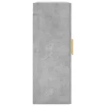 2 db betonszürke faliszekrény 69,5 x 34 x 90 cm