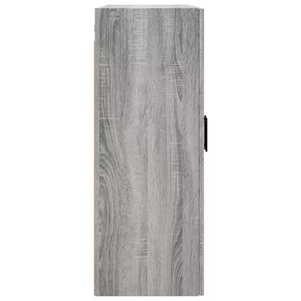 2 db szürke sonoma színű fali szekrény 69,5 x 34 x 90 cm