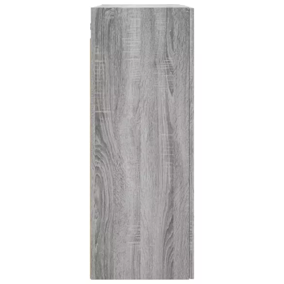 2 db szürke sonoma színű fali szekrény 69,5 x 34 x 90 cm