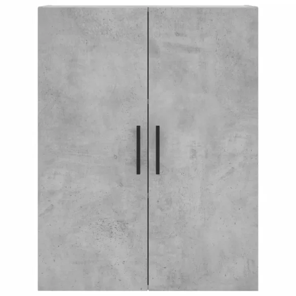 2 db betonszürke faliszekrény 69,5x34x90 cm