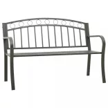 szürke kerti pad 120 cm