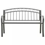szürke kerti pad 120 cm