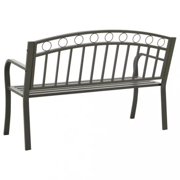 szürke kerti pad 120 cm