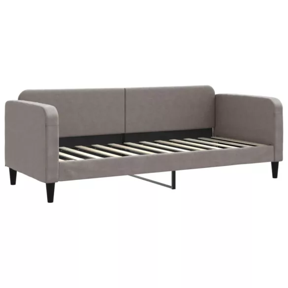 tópszínű kihúzható bársonyheverő fiókokkal 80 x 200 cm