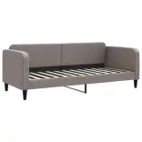 tópszínű kihúzható bársonyheverő fiókokkal 80 x 200 cm