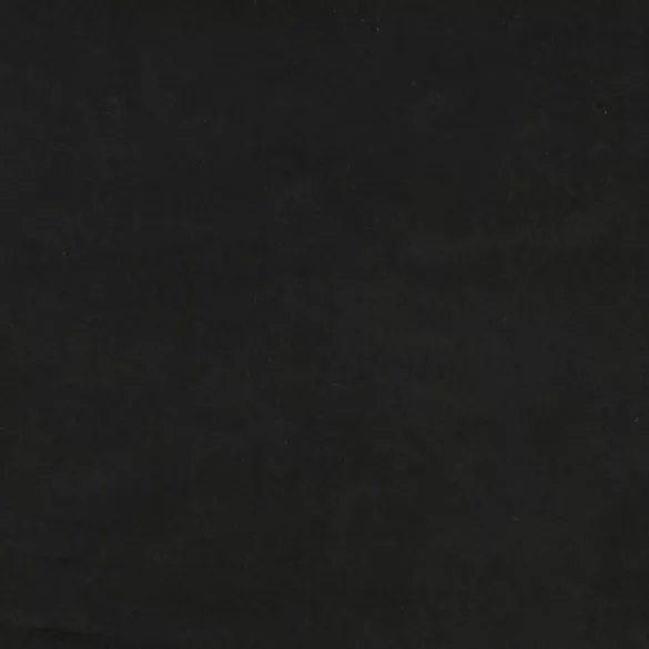 fekete kihúzható bársony heverő 80 x 200 cm