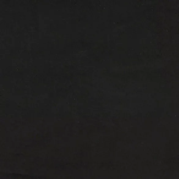 fekete kihúzható bársonyheverő 90 x 190 cm