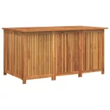 tömör akácfa kerti tárolóláda 150x80x75 cm