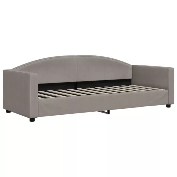tópszínű kihúzható bársonyheverő fiókokkal 80 x 200 cm