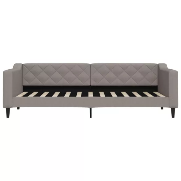 tópszínű kihúzható bársonyheverő fiókokkal 80 x 200 cm