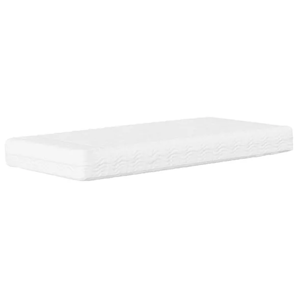 sötétszürke szövet heverő matraccal 90 x 200 cm
