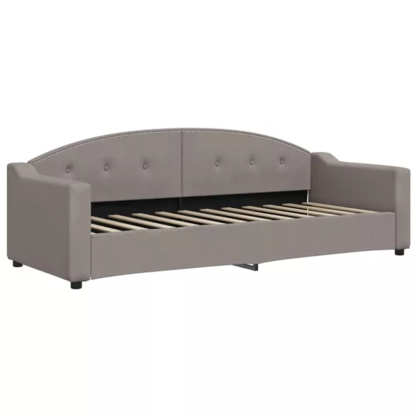 tópszínű kihúzható bársonyheverő fiókokkal 80 x 200 cm