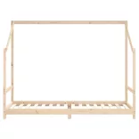 tömör fenyőfa gyerekágykeret 2 x (90 x 200) cm