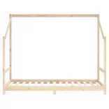 tömör fenyőfa gyerekágykeret 2 x (90 x 190) cm