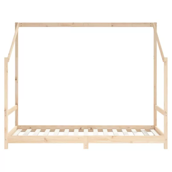 tömör fenyőfa gyerekágykeret 2 x (90 x 190) cm