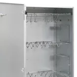 horganyzott acél BBQ füstölőkemence hidegfüst-generátorral