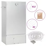 horganyzott acél BBQ füstölőkemence hidegfüst-generátorral