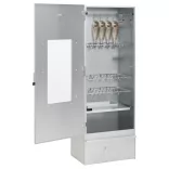 horganyzott acél BBQ füstölőkemence hidegfüst-generátorral