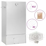 horganyzott acél BBQ füstölőkemence hidegfüst-generátorral