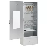 horganyzott acél BBQ füstölőkemence hidegfüst-generátorral