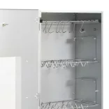 horganyzott acél BBQ füstölőkemence hidegfüst-generátorral