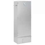 horganyzott acél BBQ füstölőkemence hidegfüst-generátorral