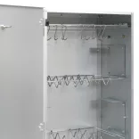 horganyzott acél BBQ füstölőkemence hidegfüst-generátorral