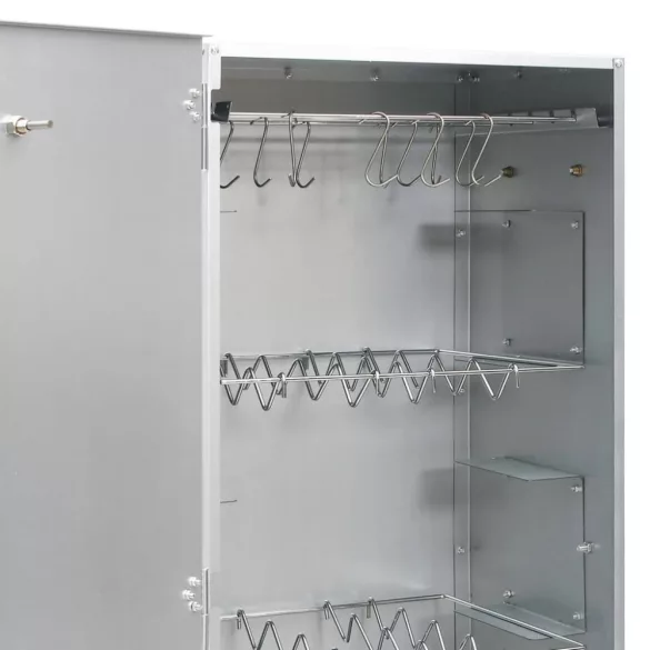 horganyzott acél BBQ füstölőkemence hidegfüst-generátorral