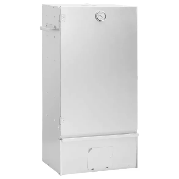 horganyzott acél BBQ füstölőkemence hidegfüst-generátorral