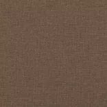 2 személyes barna szövet kanapé díszpárnákkal 140 cm