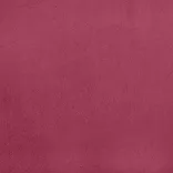 2 személyes bordó bársony kanapé díszpárnákkal 140 cm