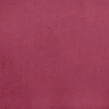 3 személyes bordó bársony kanapé díszpárnákkal 180 cm