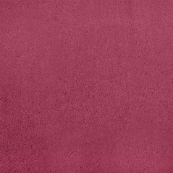 3 személyes bordó bársony kanapé díszpárnákkal 180 cm