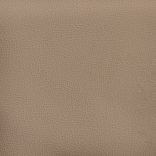 2 személyes cappuccino színű műbőr kanapé díszpárnákkal 140 cm