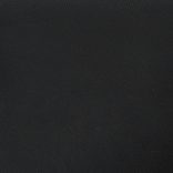 fekete műbőr kanapéfotel lábtartóval 60 cm