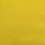 3 személyes sárga bársonykanapé lábtartóval 180 cm