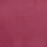 3 személyes bordó bársonykanapé lábtartóval 180 cm