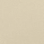 3 személyes krémszínű szövet kanapé lábtartóval 180 cm