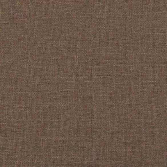 3 részes barna szövet ülőgarnitúra párnákkal