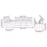 3 részes tópszínű mikroszálas szövet ülőgarnitúra párnával