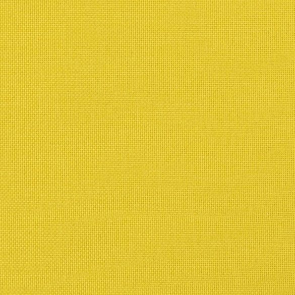 2 részes világossárga szövet ülőgarnitúra párnákkal