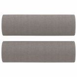 2 részes tópszínű mikroszálas szövet ülőgarnitúra párnával