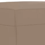 4 részes cappuccino műbőr ülőgarnitúra párnákkal