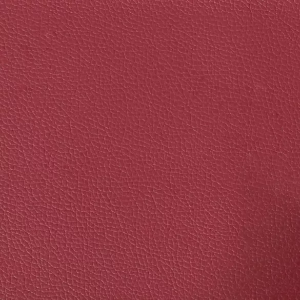 3 részes bordó műbőr ülőgarnitúra párnákkal