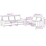 2 részes bordó szövet ülőgarnitúra párnákkal