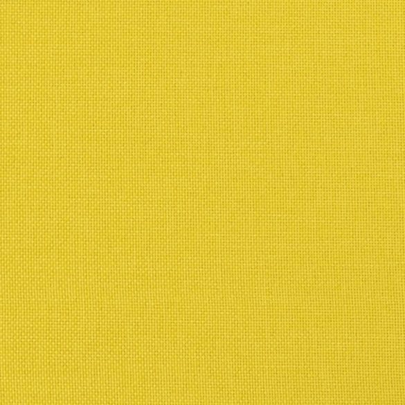 2 részes világossárga szövet ülőgarnitúra párnákkal