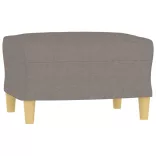 3 részes tópszínű mikroszálas szövet ülőgarnitúra párnával